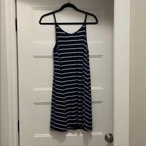 Mossimo Nay & White Stripped Dress